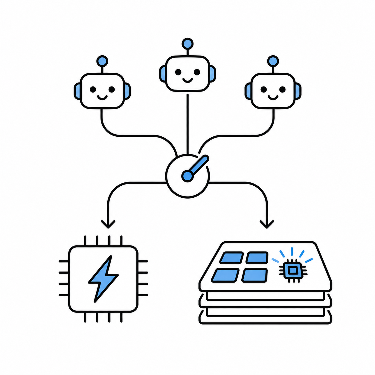 Near-Memory KV Attention for Multi-Agent Inference